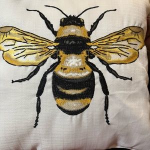 Bee Decorative Throw Pillow